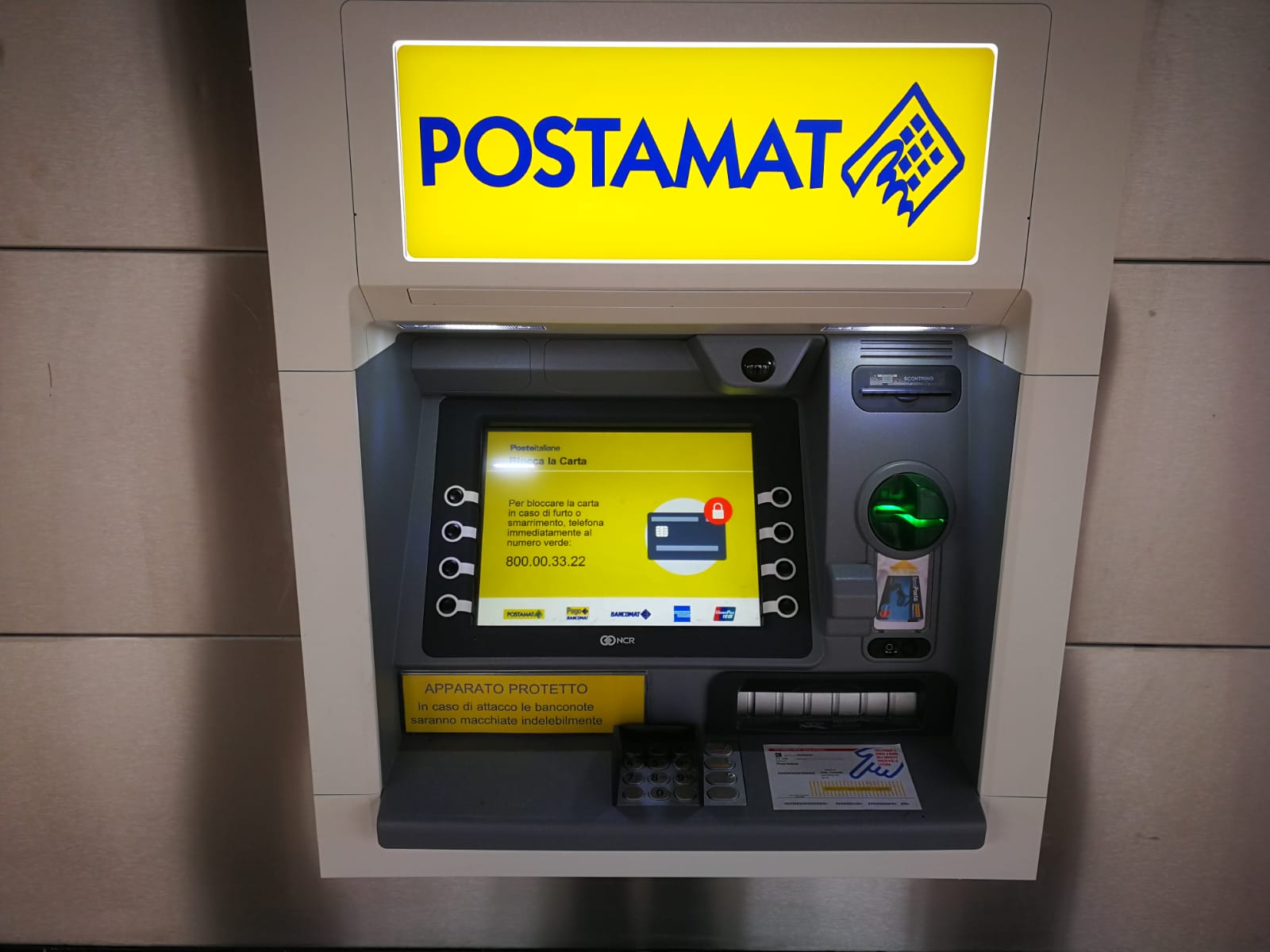 "POSTAMAT" Attivazione servizio 03.02.2020