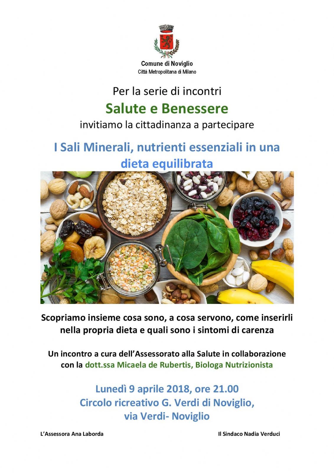 Incontro della serie Salute e benessere