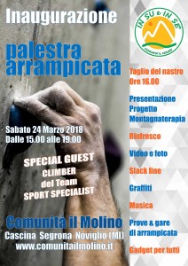 Inziativa svoltasi il 24 marzo presso la comunità il molino della cascina segrona-