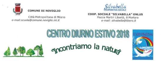 AVVISO centro estivo 2018