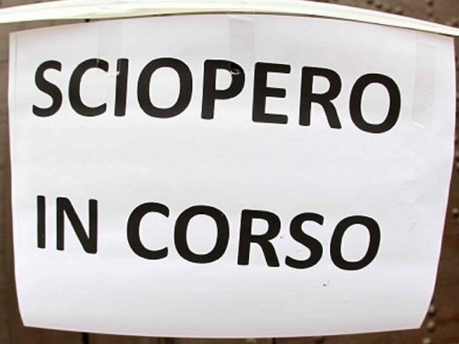 avviso - sciopero dell'11 maggio 2018