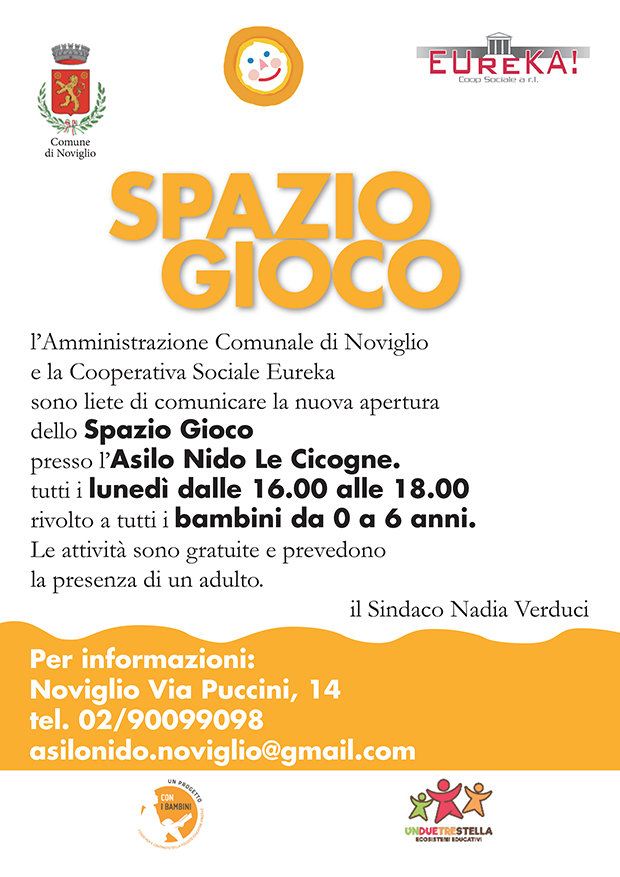 Spazio Gioco  all'asilo nido "Le cicogne"