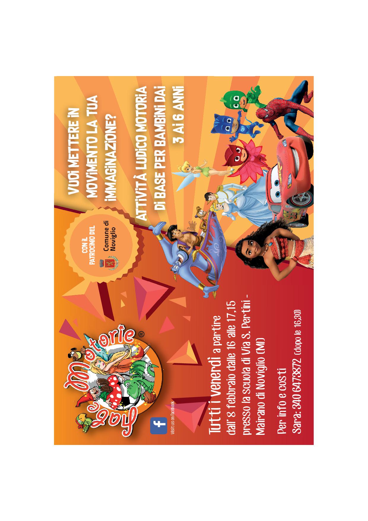 attività ludico motoria di base per bambini dai 3 ai 6 anni