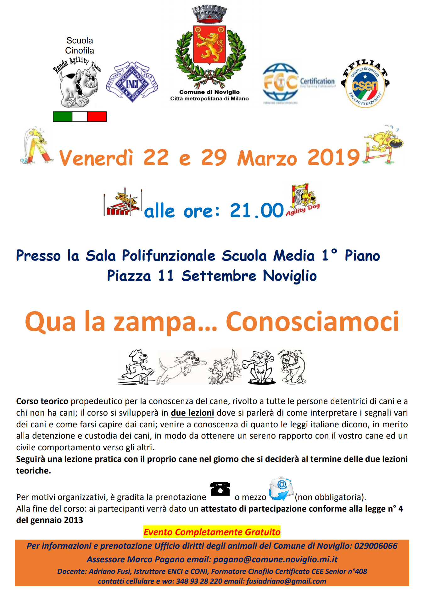 Qua la zampa ...conosciamoci! 