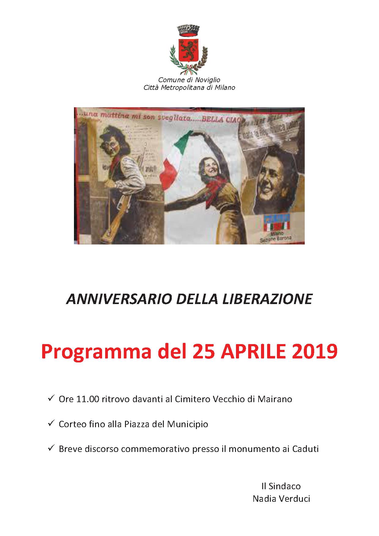 25 aprile 2019
